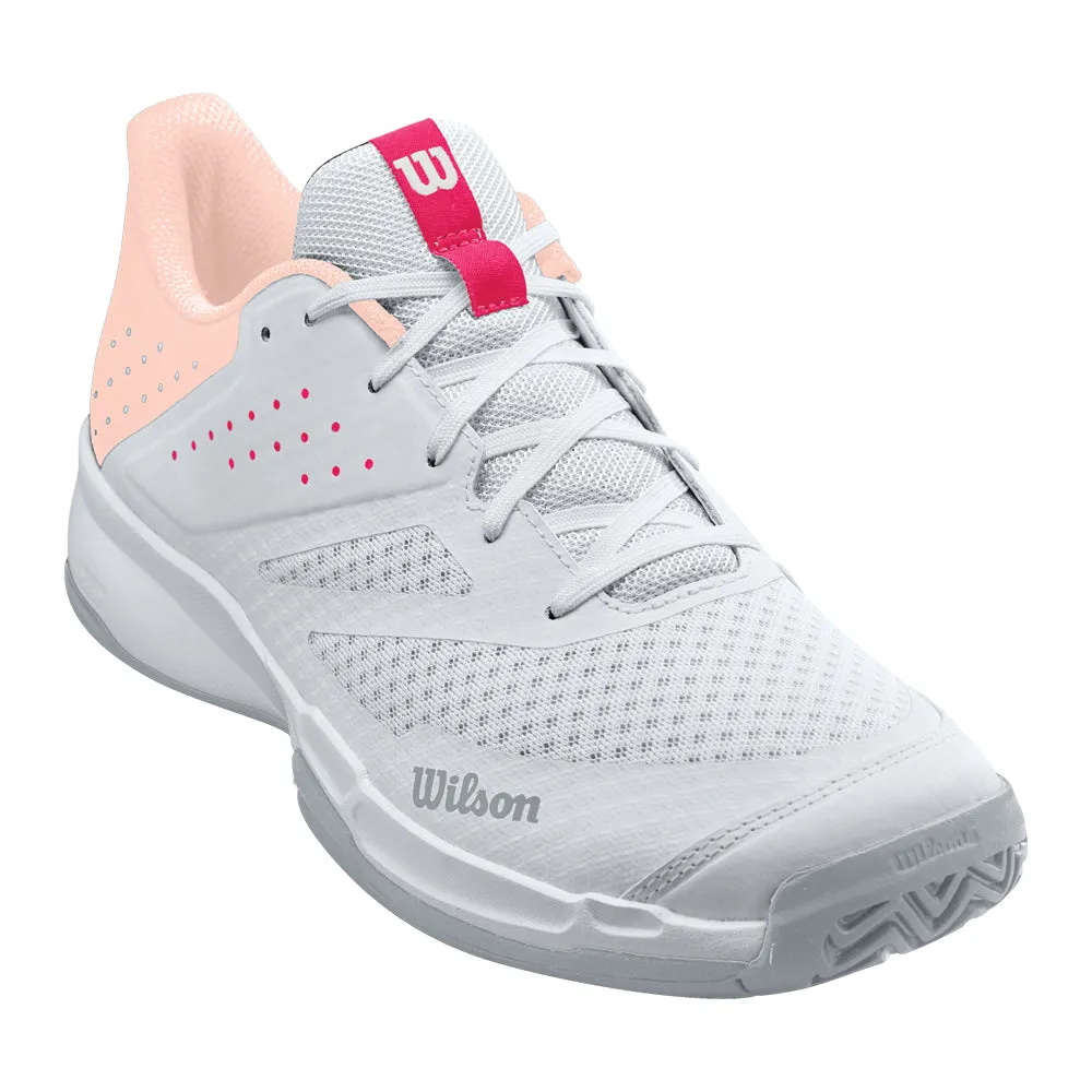 Wilson Kaos Stroke 2.0 Tennis Shoes (Ladies) - White/Scallop/Love