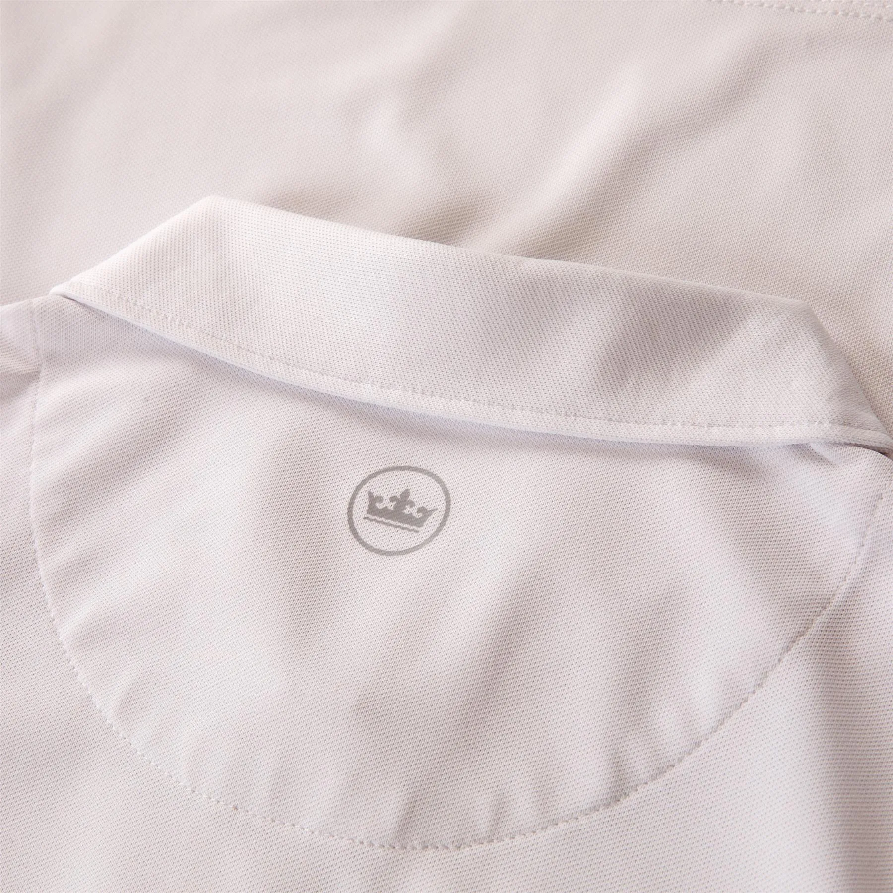 Womens Banded Sport Mesh Sleeveless Button Polo White - 2024