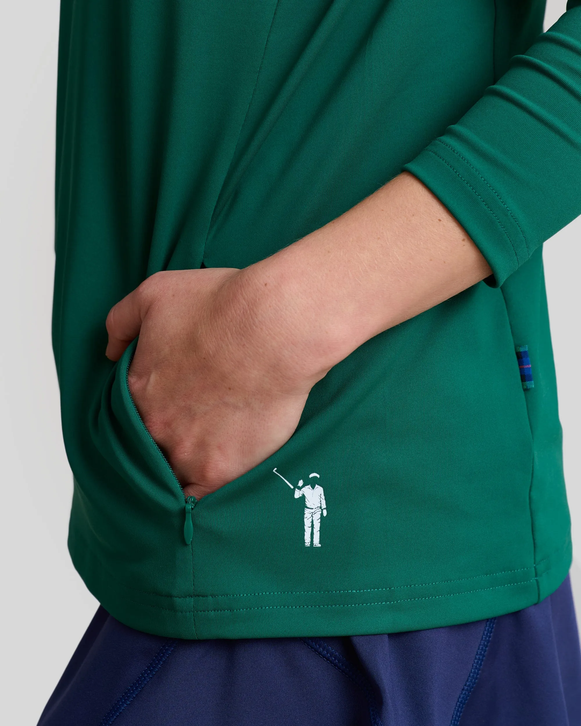 Women's Chip Shot Pocket Pullover | Green