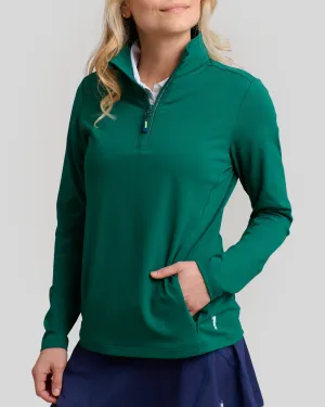 Women's Chip Shot Pocket Pullover | Green