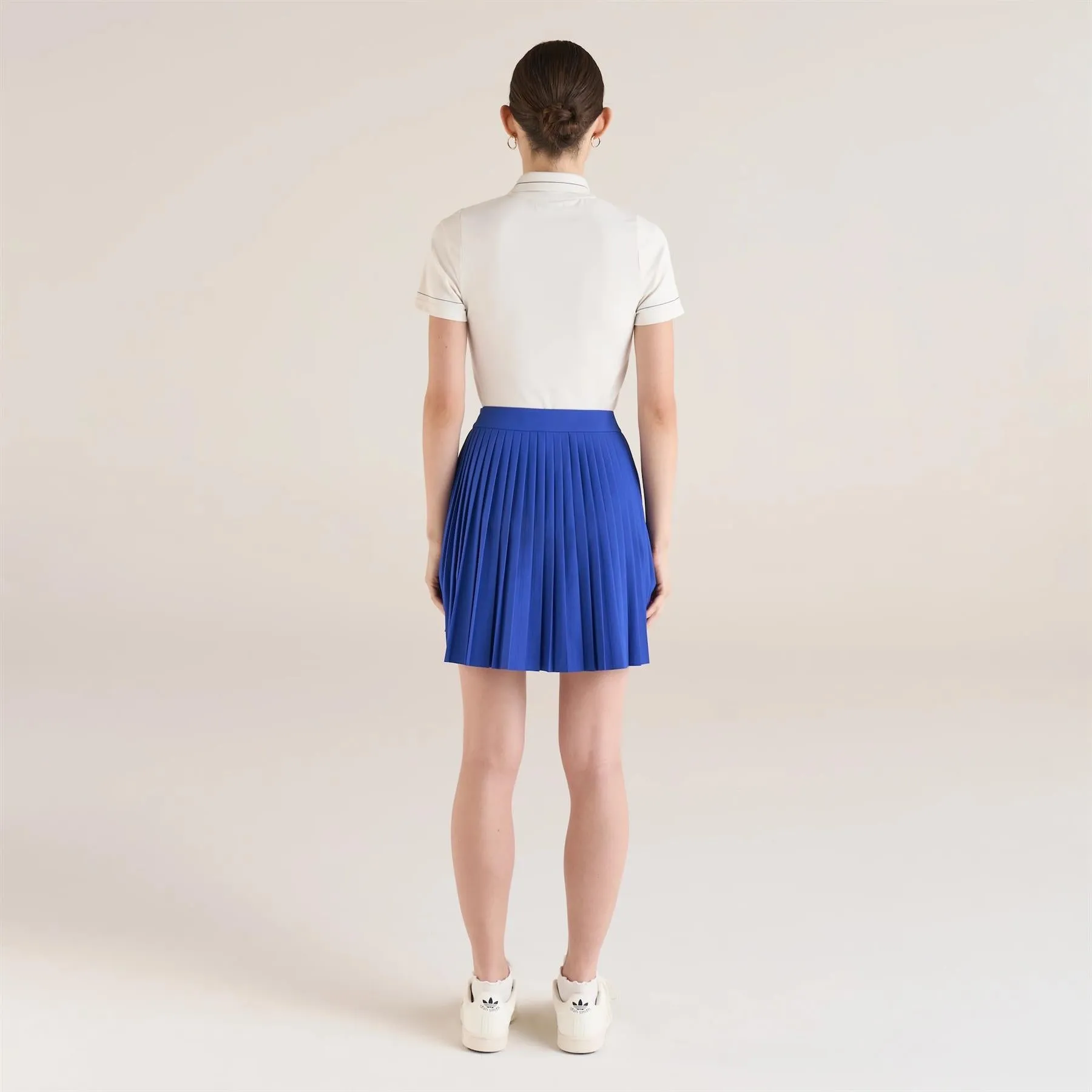 Womens Paloma Polo Snow White/Pageant Blue - 2024