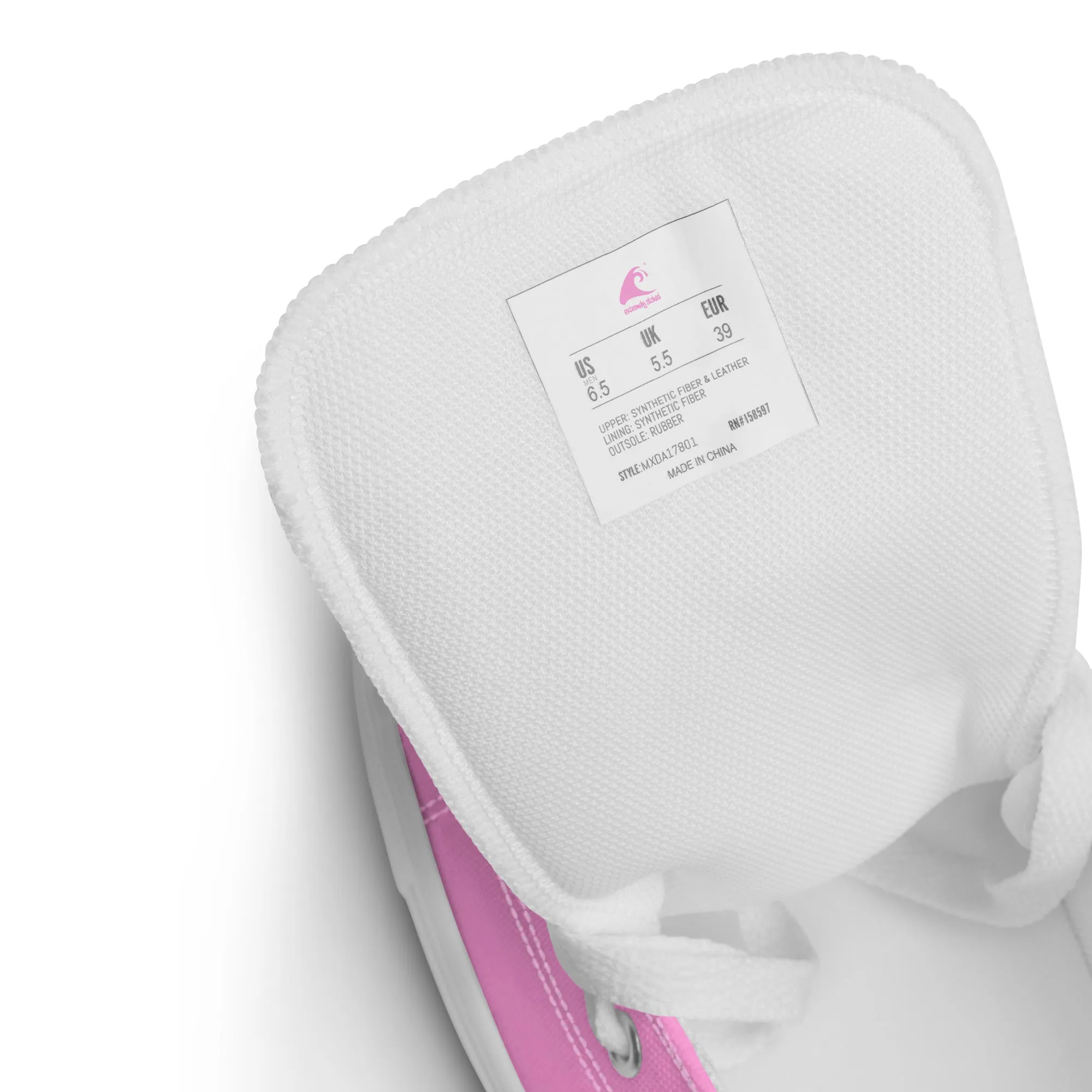 Women’s Pink High Top Shoes